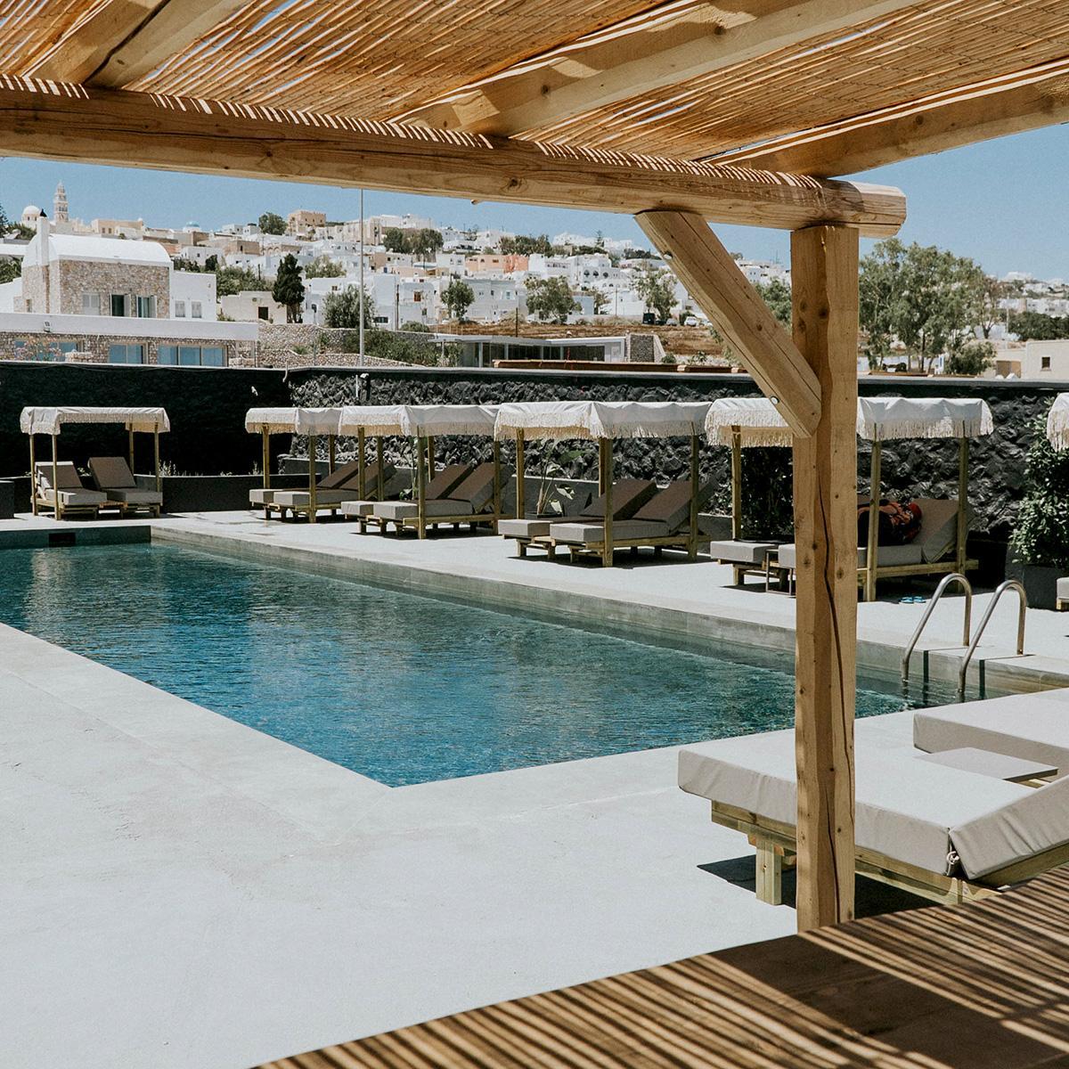 The Noverian Bios Santorini Boutique Hotel Fira  Zewnętrze zdjęcie